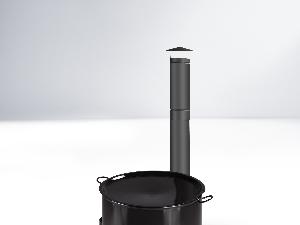 Grill plate black - detail 2